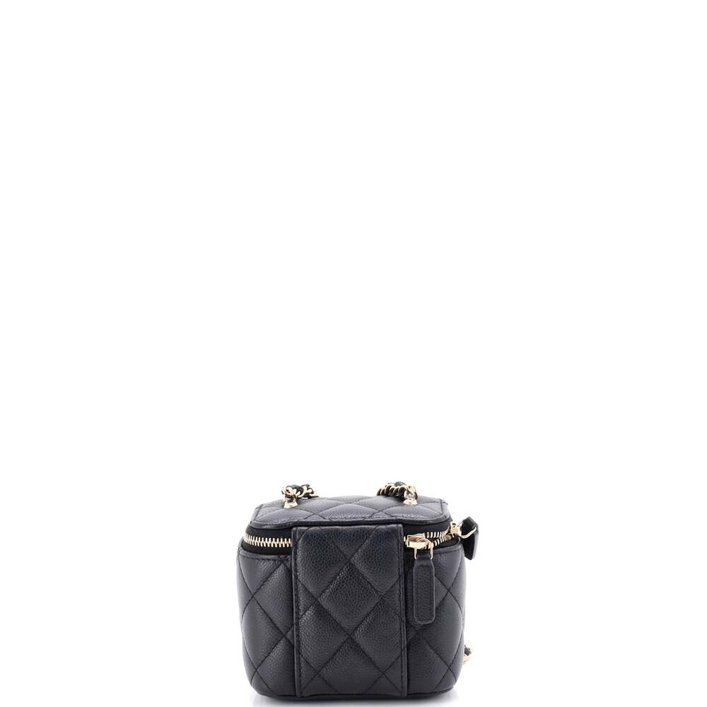Chanel Tiny Cc Link Vanity Case With #223722C34B - Picture 3 of 7